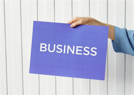 business sign