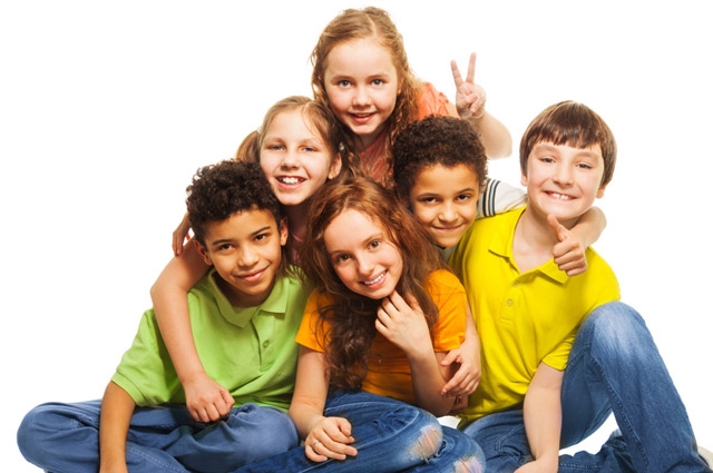 group of children image